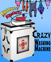Crazy washing machine - magische wasmachine