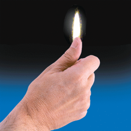 Thumbtip flame