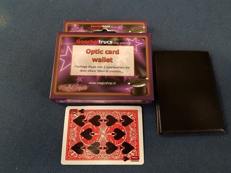 Optic card wallet