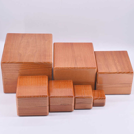 Nest of wooden boxes (7)