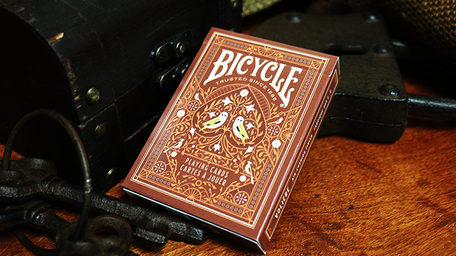 Bicycle - Aviary Orange Playing Cards