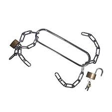 Chain release handcuffs