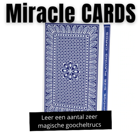 Miracle cards - goochelen.nl