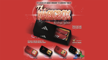 MAGIC BOX BLACK Large by George Iglesias and Twister Magic