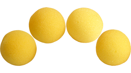 Sponge Balls SS 2 inch yellow
