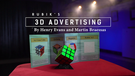 Cube 3D Advertising by Henry Evans and Martin Braessas