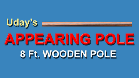 Appearing pole (wooden) by Uday Jadugar