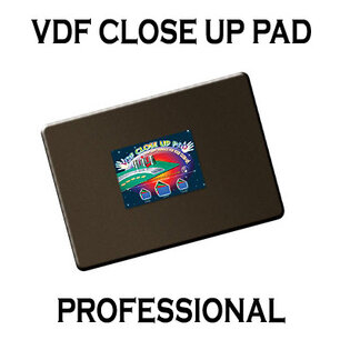 VDF Close Up mat zwart groot VDF Close Up mat zwart groot