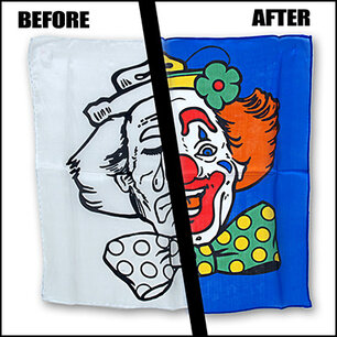 Happy/Sad Clown Silk Set Happy/Sad Clown Silk Set