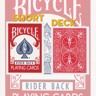 Bicycle short deck rood Bicycle short deck rood