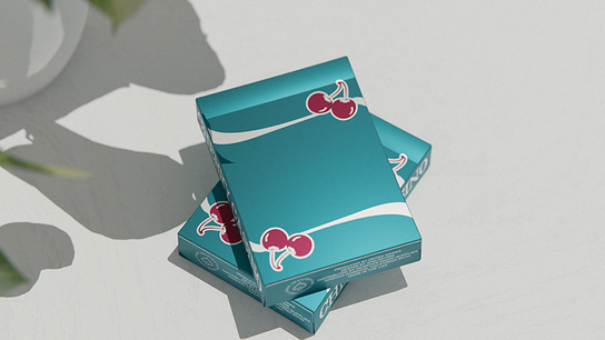 Cherry Casino Tropicana Teal Speelkaarten Cherry Casino Tropicana Teal Speelkaarten