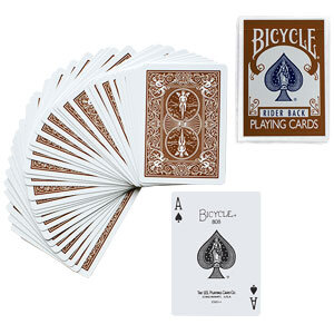 Bicycle rider back standaard bruin Bicycle rider back standaard bruin