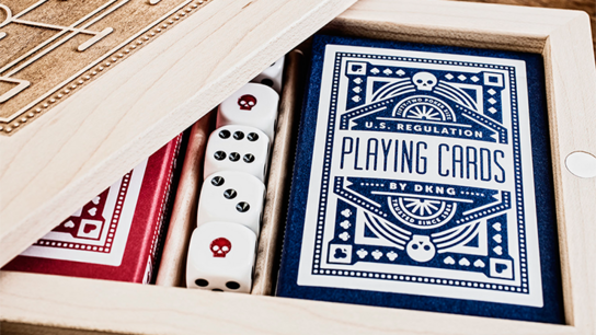 Blue Wheel Playing Cards (DKNG) by Art of Play Blue Wheel Playing Cards (DKNG) by Art of Play