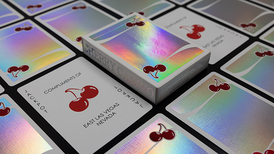 Cherry Casino Sands Mirage (Holographic) Playing Cards Cherry Casino Sands Mirage (Holographic) Playing Cards