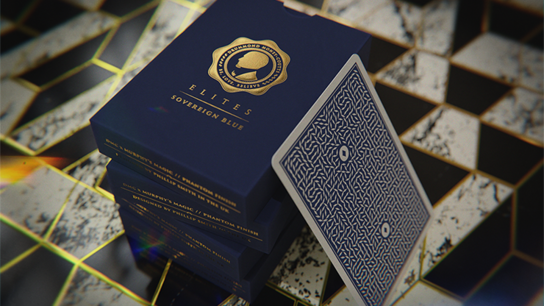DMC ELITES: V4 Sovereign Blue Playing Cards DMC ELITES: V4 Sovereign Blue Playing Cards
