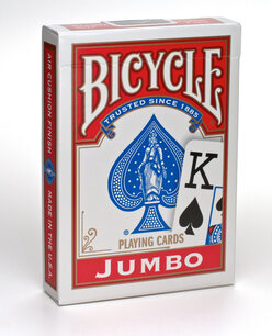 Bicycle rider back jumbo index rood Bicycle rider back jumbo index rood