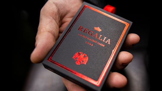 Regalia RED  Playing Cards by Shin Lim