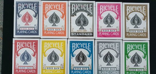 Bicycle color set 11 decks