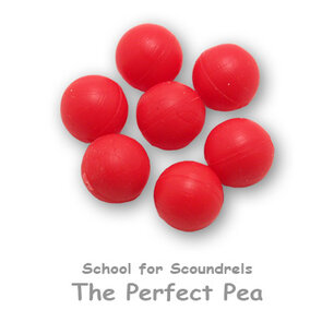 The perfect pea RED for the shell game The perfect pea RED for the shell game
