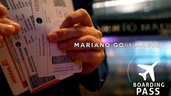 Boarding Pass by Mariano Goni Boarding Pass by Mariano Goni