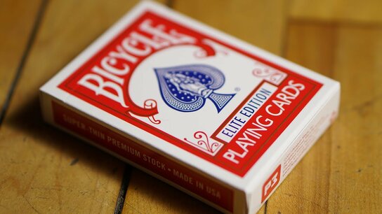 Bicycle ELITE speelkaarten (rood) Bicycle ELITE speelkaarten (rood)