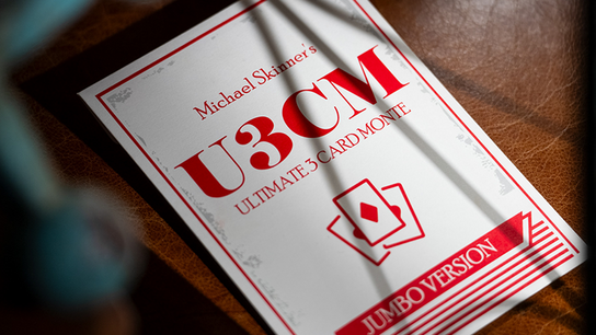 Ultimate Bicycle Jumbo 3 Card Monte ROOD