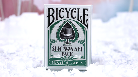 Bicycle Snowman (Groen) Playing Cards Bicycle Snowman (Groen) Playing Cards