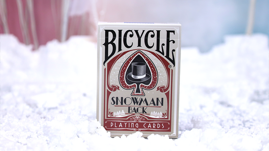 Bicycle Snowman (Rood) Playing Cards Bicycle Snowman (Rood) Playing Cards
